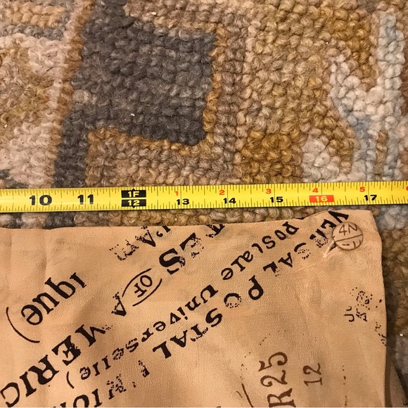 100% silk wrap skirt.  Sz 16, see measurements. - Picture 5 of 6